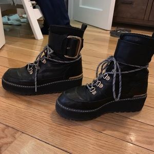 Attackit Lace Up Boot with Buckle